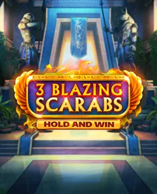 3 Blazing Scarabs Hold and Win